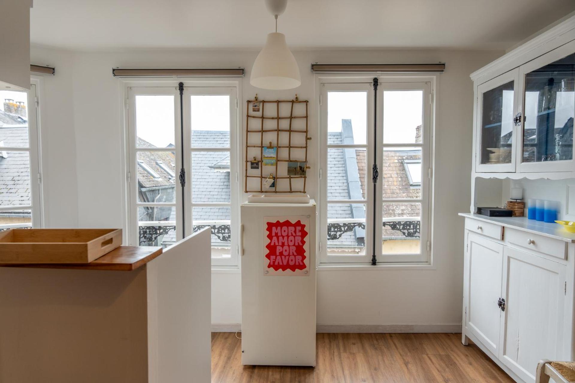 Bleu Bonheur, Appartement Cosy Au Coeur De La Baie Saint-Valéry-sur-Somme Luaran gambar